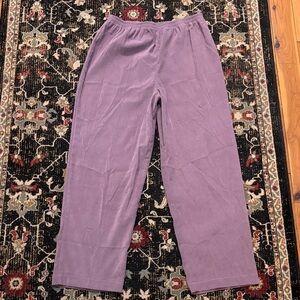 Notations Purple Women's Pants